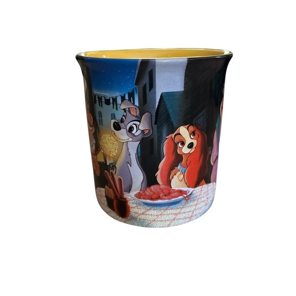 Disney Parks Lady and the Tramp Bella Notte Ceramic Mug with Handle - Picture 1 of 9